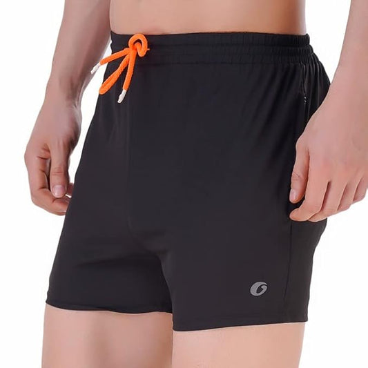 Oysters Men's Boxer Shorts with Drawstring and Zip Pockets